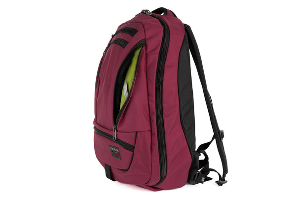 Synik 26 in Raspberry Ballistic with Moss 210 Cerylon interior